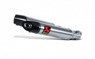 Akrapovic Slip-on Line Titanium Einddemper Set L+R met E-keur Aprilia Dorsoduro 750 2008 2016